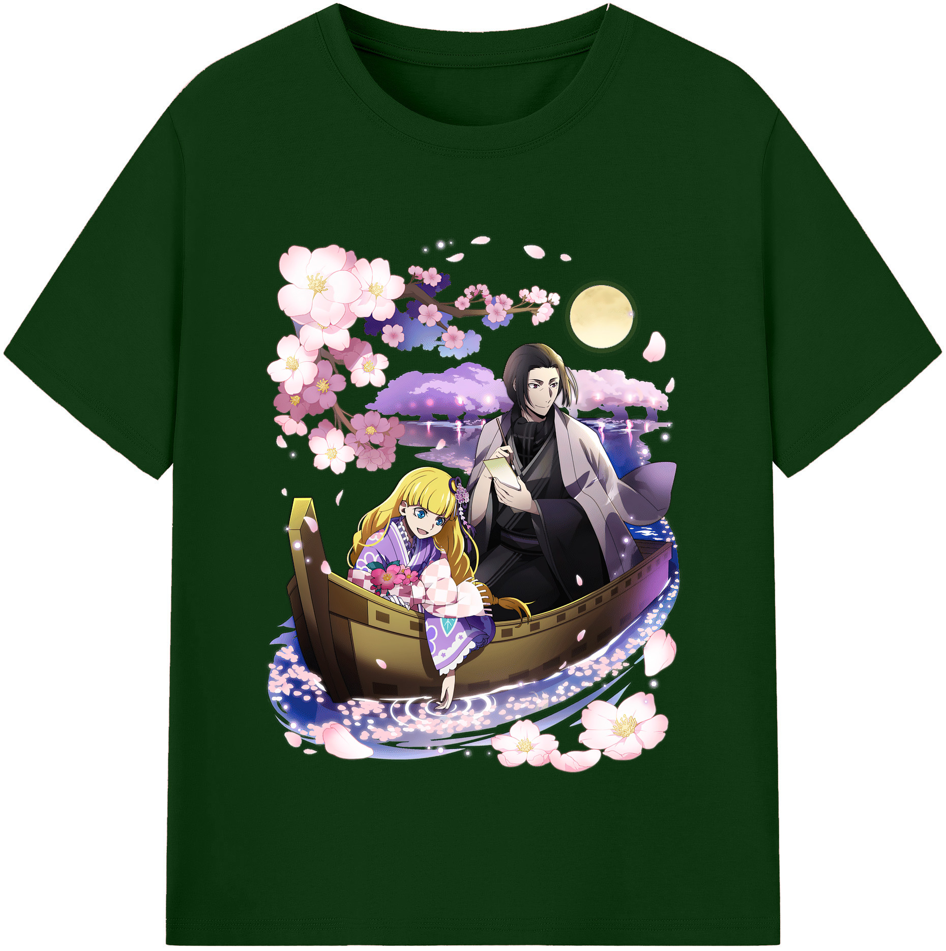 （画像用） 文豪ストレイドッグス Bungo Stray Dogs 綿100％半袖Tシャツ（フロントプリント）